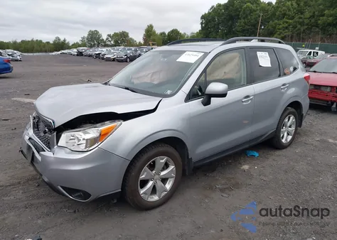 2016 Subaru Forester 2.5I Premium из США, поврежденный, VIN JF2SJAFC3GH515908